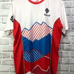 Headsweats Gear Road ID Short Sleeve Performance Tee Small NWT Unisex